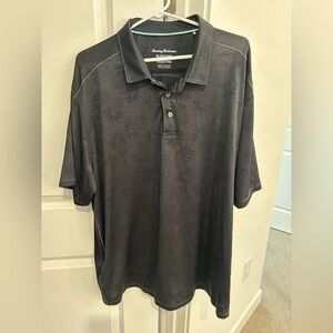 Tommy Bahama Charcoal Polo Shirt for Men